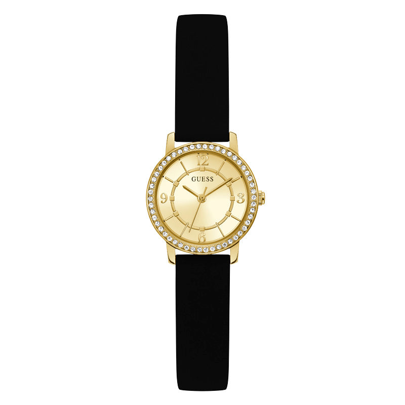 Guess Women's Quartz Watch Gold Dial - GWC-0148
