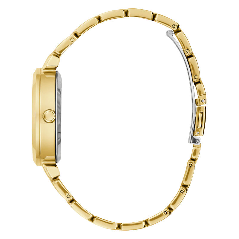 Guess Women's Quartz Watch Gold Dial - GWC-0150