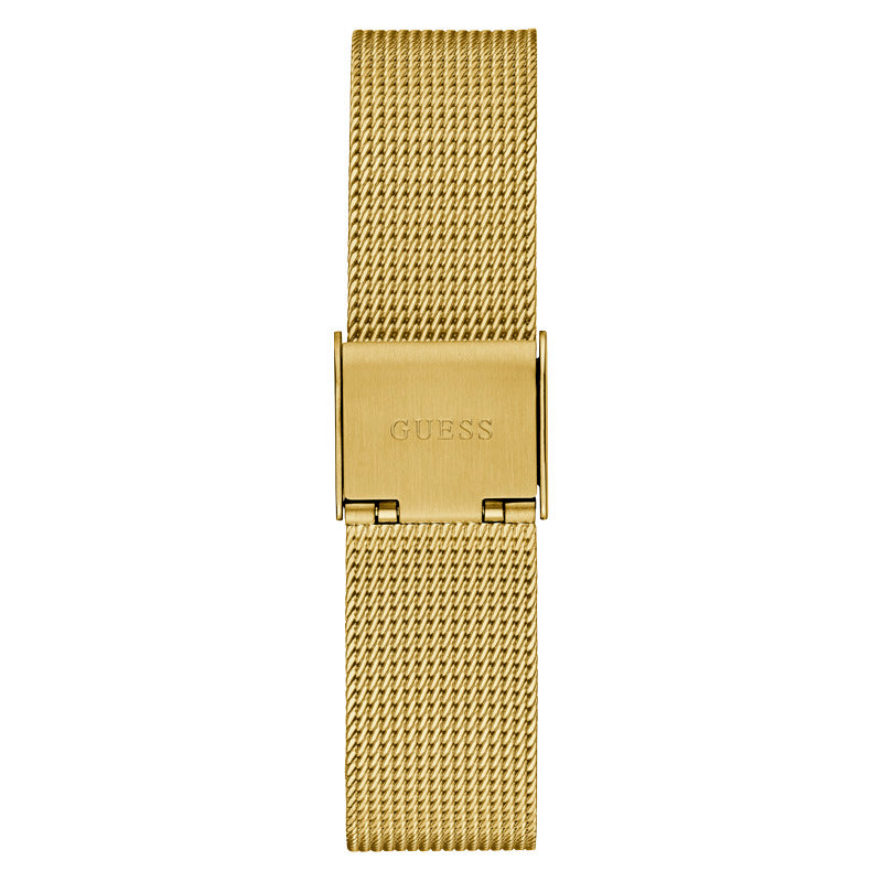 Guess Women's Quartz Watch Gold Dial - GWC-0165