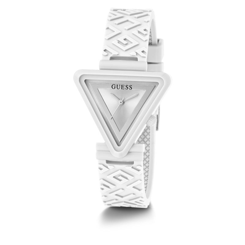 Guess Women's Quartz White Dial Watch - GWC-0171