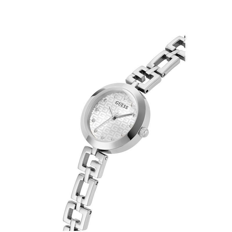 Guess Women's Quartz Watch, Silver Dial - GWC-0177
