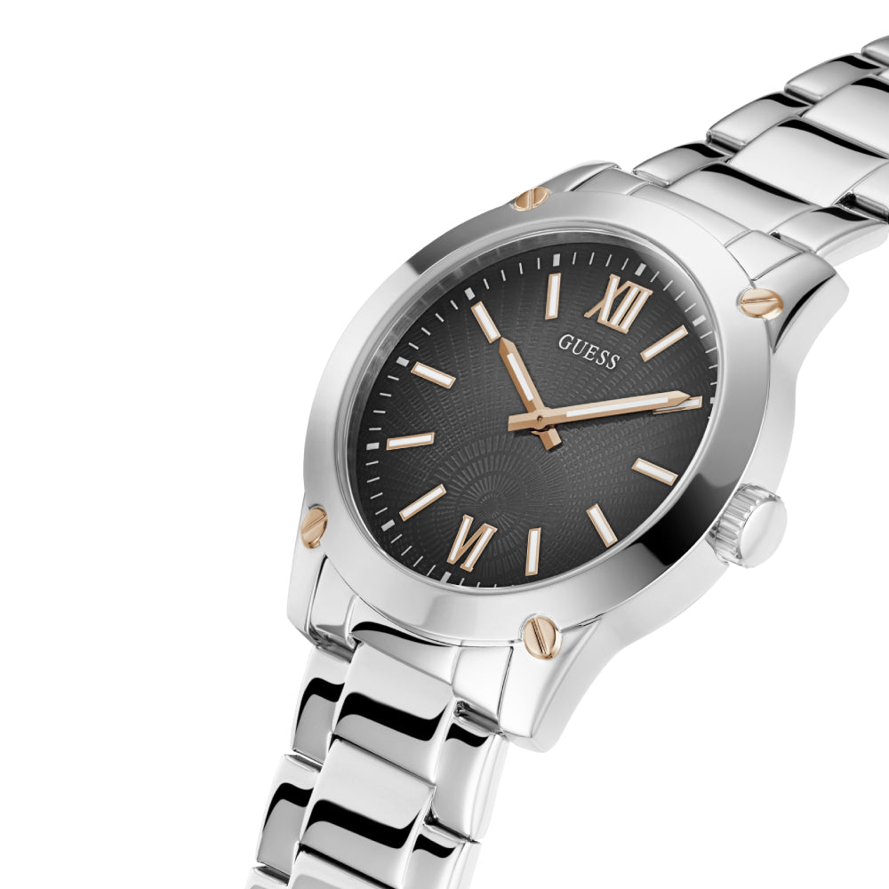 Guess Men's Quartz Watch with Dark Gray Dial - GWC-0228