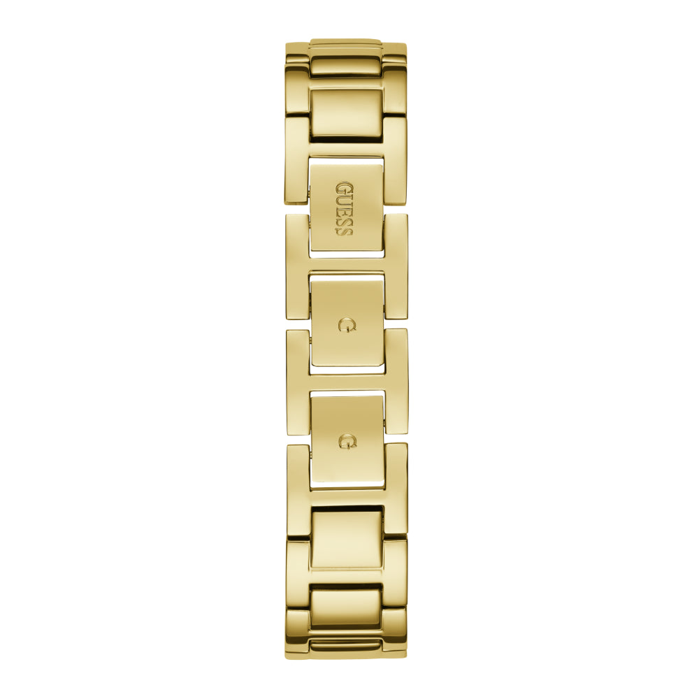 Guess Women's Quartz Watch with Gold Dial - GWC-0234