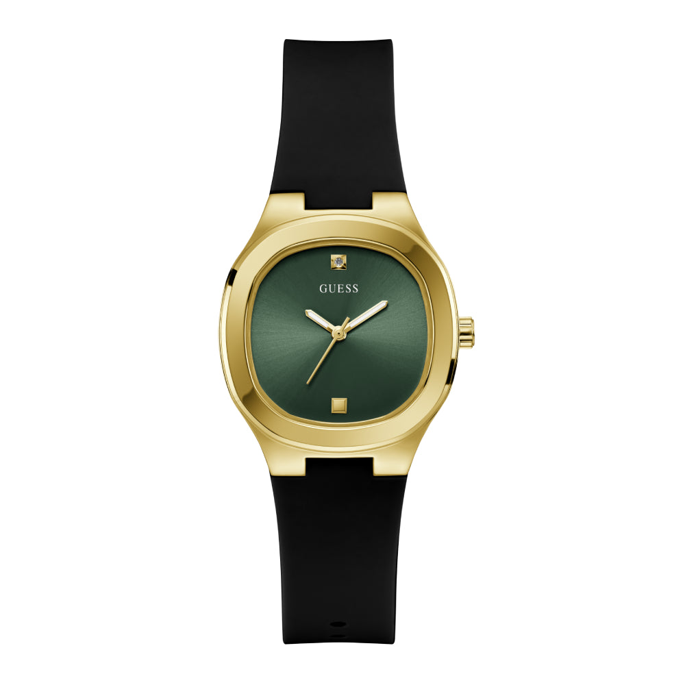 Guess Women's Quartz Watch with Green Dial - GWC-0258