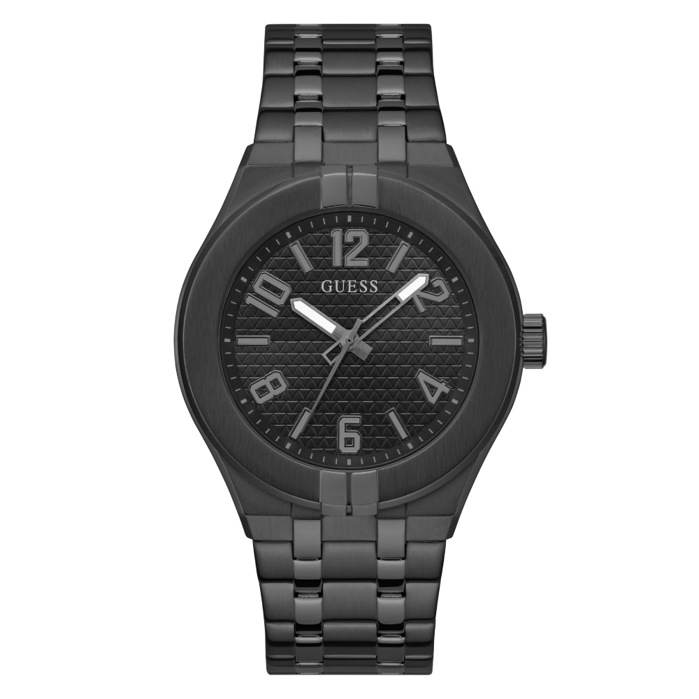 Guess Men's Quartz Watch with Black Dial - GWC-0273