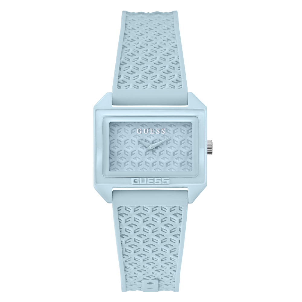 Guess Women's Quartz Watch with Blue Dial - GWC-0283
