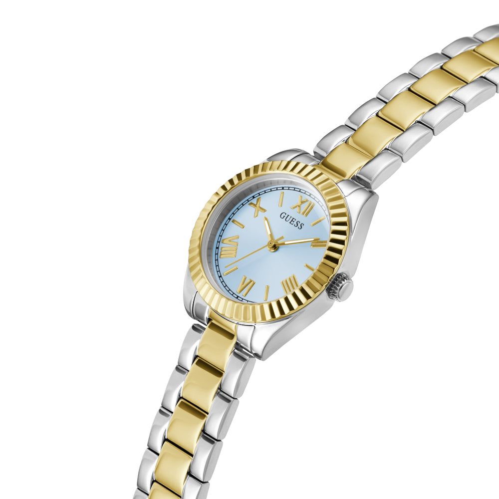 Guess Women's Quartz Watch with Blue Dial - GWC-0299