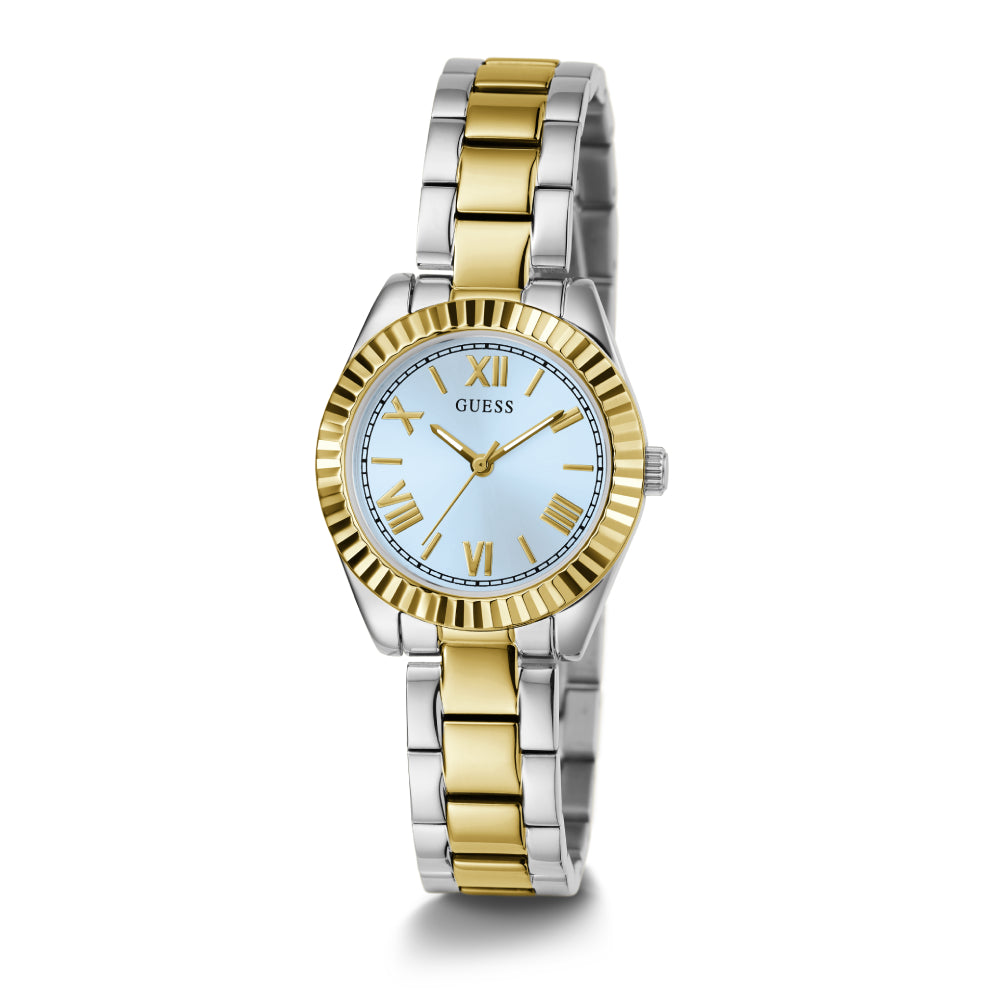 Guess Women's Quartz Watch with Blue Dial - GWC-0299