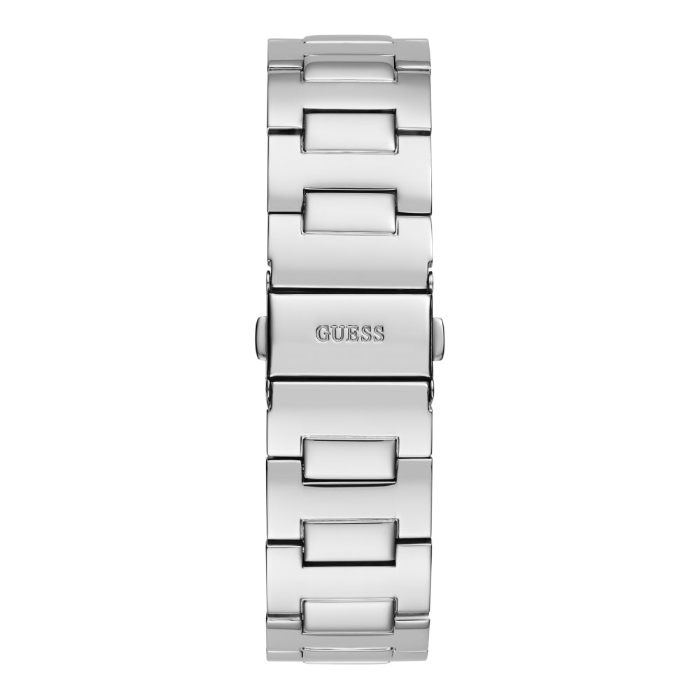 Guess Men's Quartz Watch with Silver Dial - GWC-0307