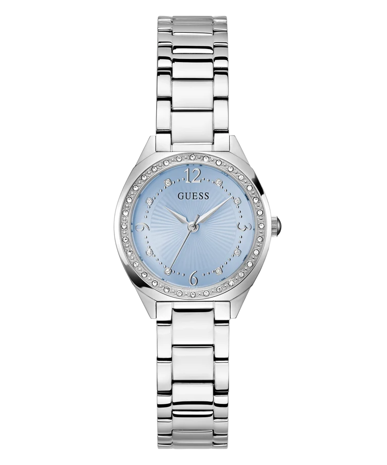 Women's Guess Watch with Quartz Movement and Ice Blue Dial - GWC-0370