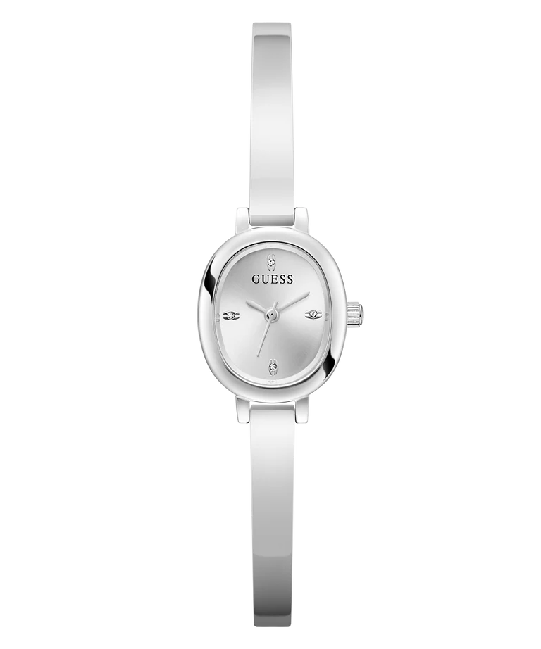 Guess Women's Quartz Watch with Silver Dial - GWC-0377