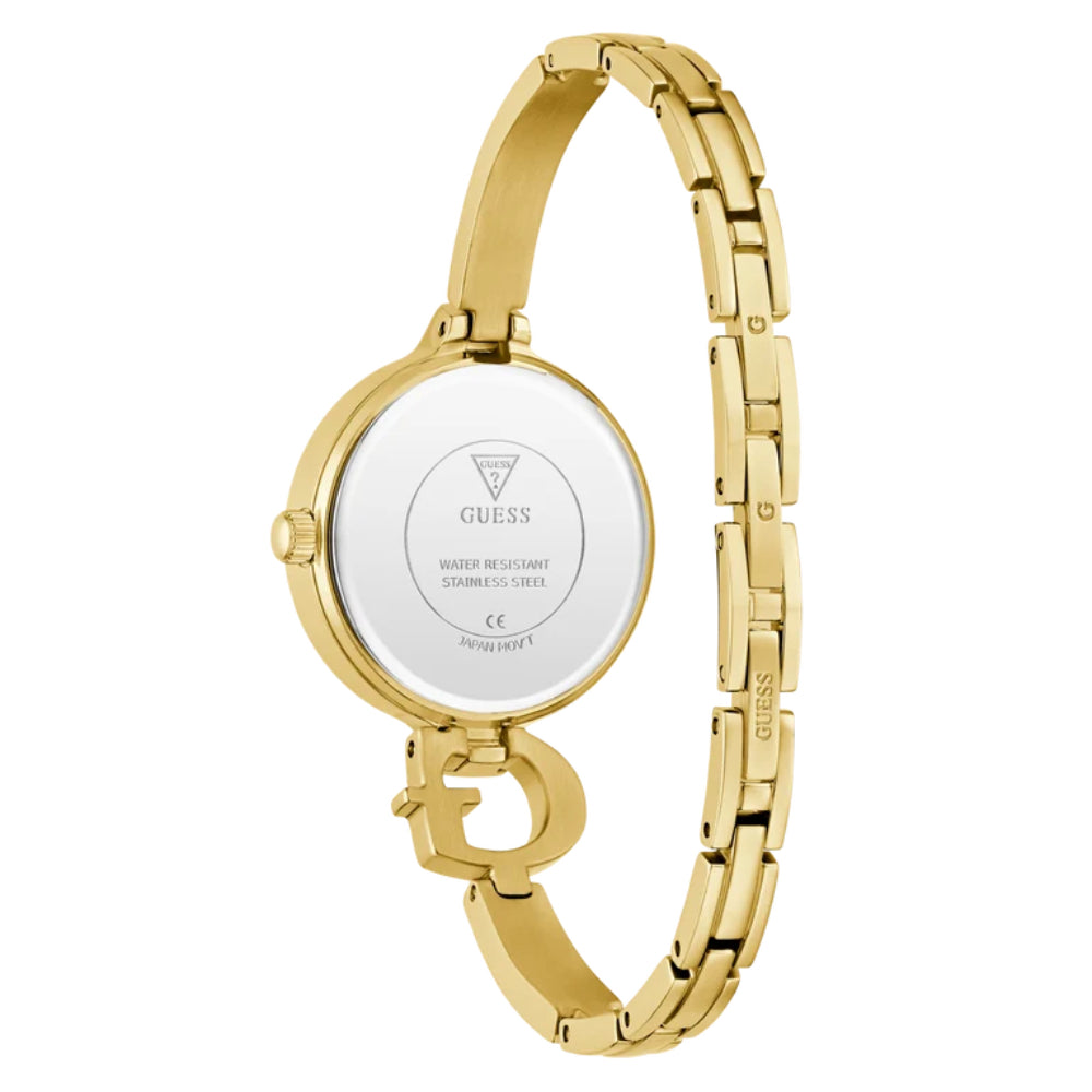 Guess Women's Quartz Watch with Silver Dial - GWC-0381