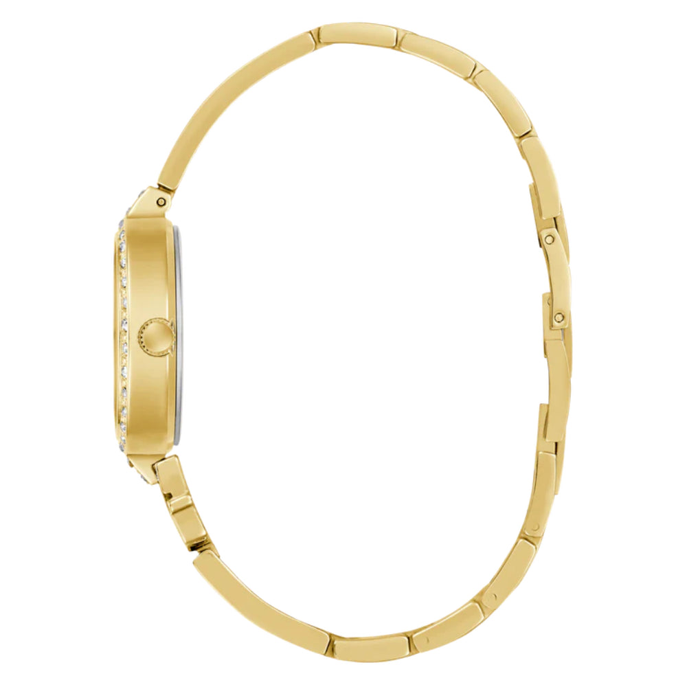 Guess Women's Quartz Watch with Silver Dial - GWC-0381