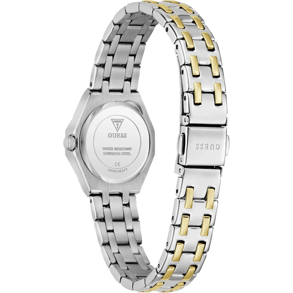 Guess Women's Quartz Watch with Silver Dial - GWC-0383