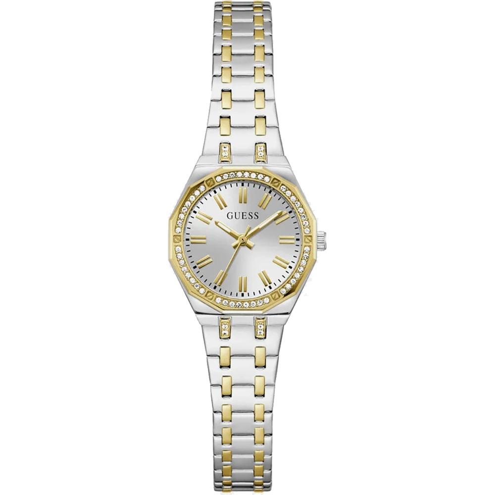 Guess Women's Quartz Watch with Silver Dial - GWC-0383