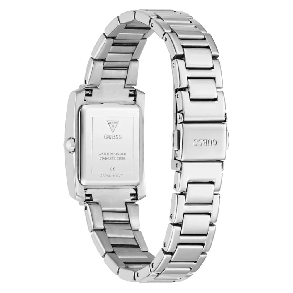 Guess Women's Quartz Silver Dial Watch - GWC-0394