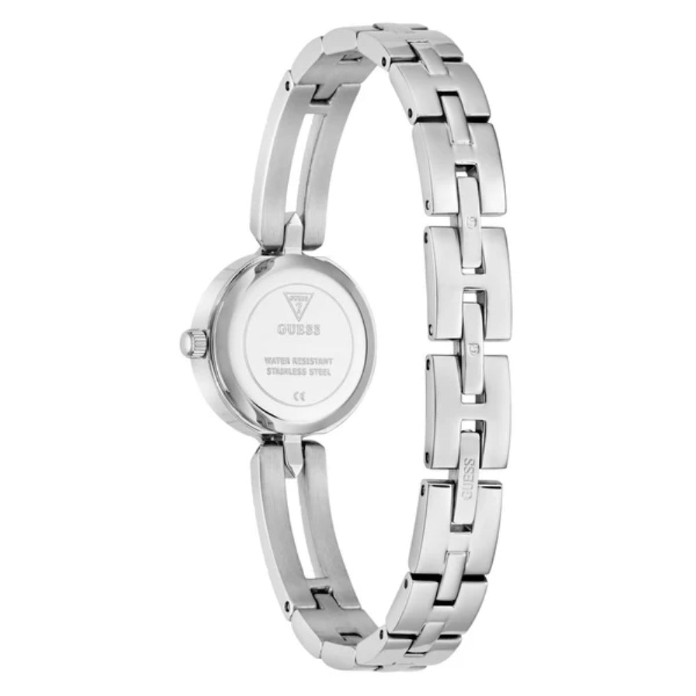 Guess Women's Quartz Watch with Silver Dial - GWC-0398