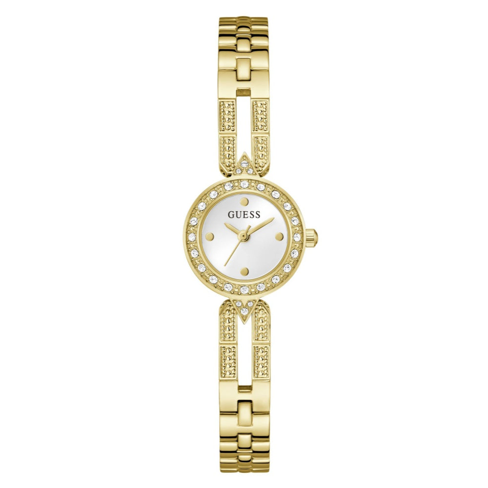 Guess Women's Quartz Watch with Silver Dial - GWC-0399