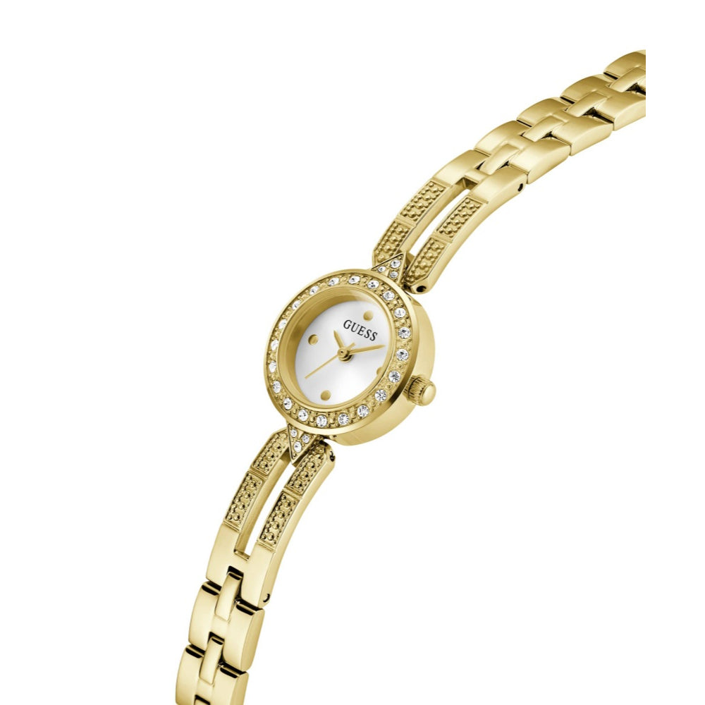 Guess Women's Quartz Watch with Silver Dial - GWC-0399