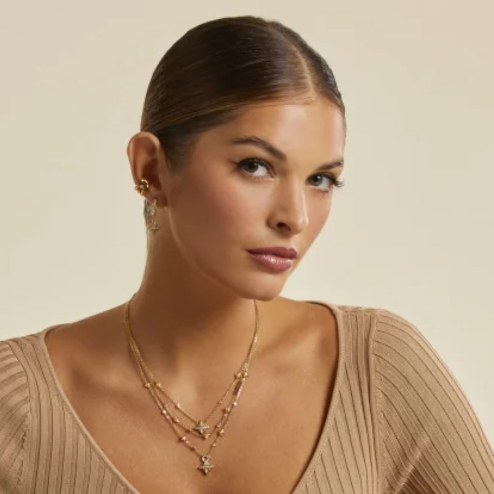 Guess Gold Necklace for Women - GWCNL-0057(G)