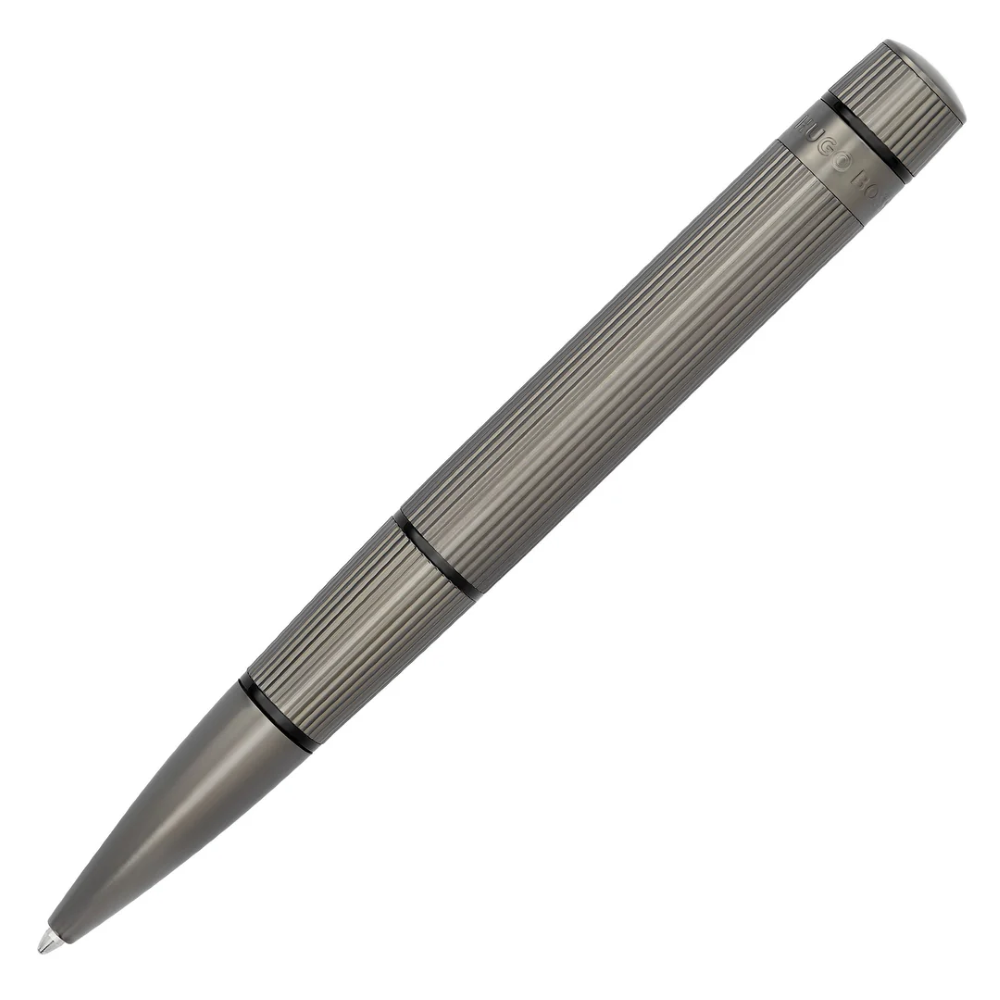 Hugo Boss Dark Gray Ballpoint Pen - HBPEN-0071