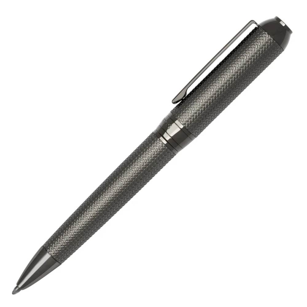 Hugo Boss Dark Gray Ballpoint Pen - HBPEN-0072