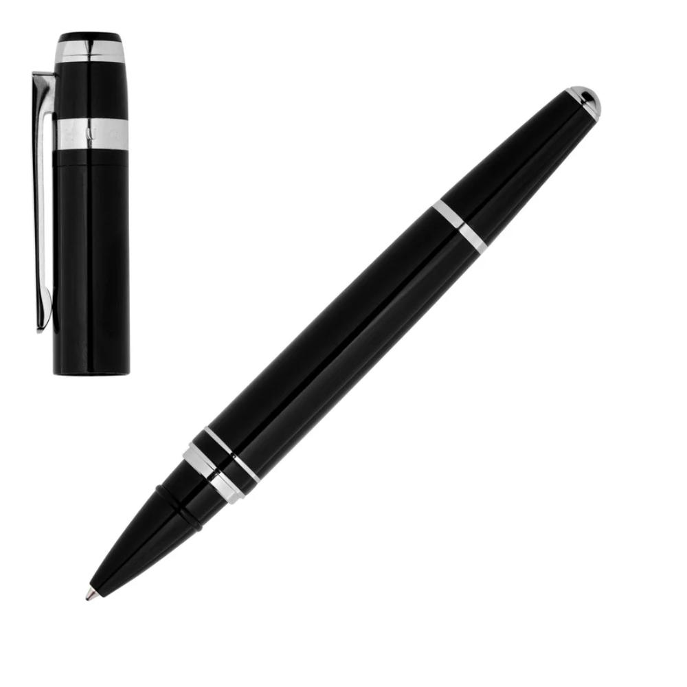 قلم هوغو بوس فيوجن كلاسيك رولربول أسود، رمادي باستيل HBPEN-0106