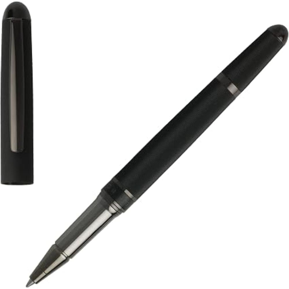 قلم هوغو بوس فريمورك رولربول أسود/رمادي داكن HBPEN-0107