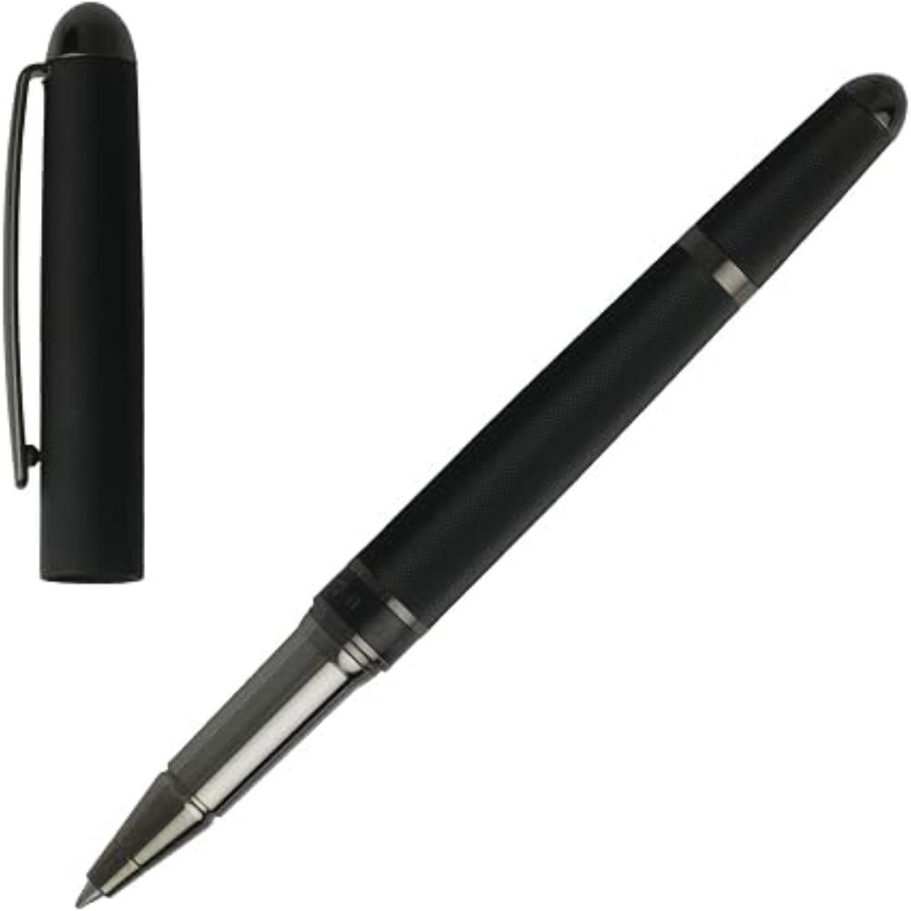 قلم هوغو بوس فريمورك رولربول أسود/رمادي داكن HBPEN-0107