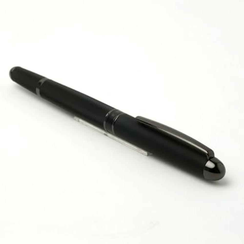 قلم هوغو بوس فريمورك رولربول أسود/رمادي داكن HBPEN-0107