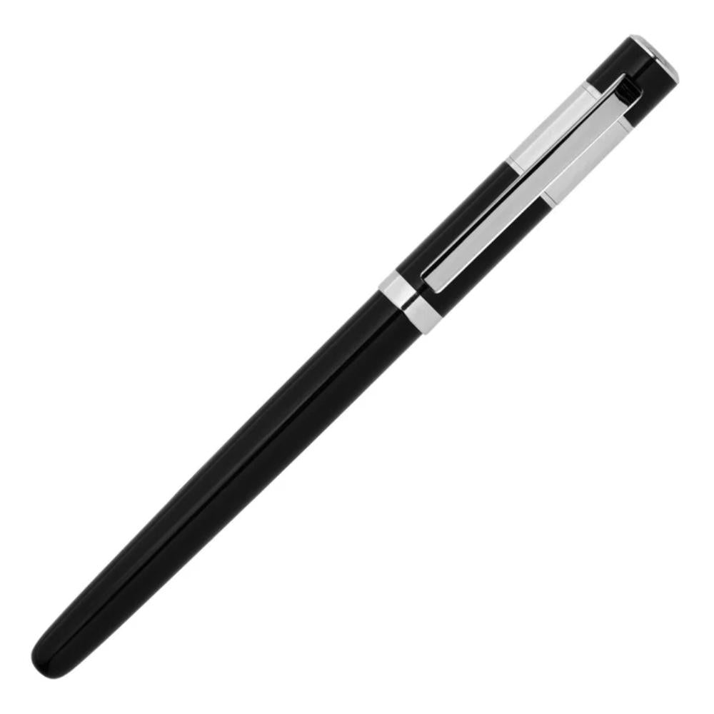 قلم هوغو بوس ريبون كلاسيك رولربول أسود، رمادي باستيل HBPEN-0112