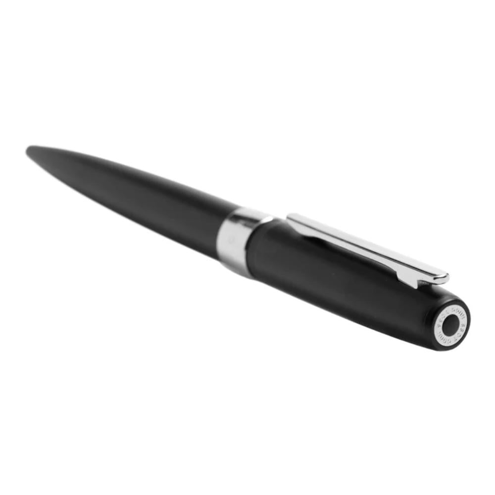 Hugo Boss Halo Chrome Black Ballpoint Pen HBPEN-0113