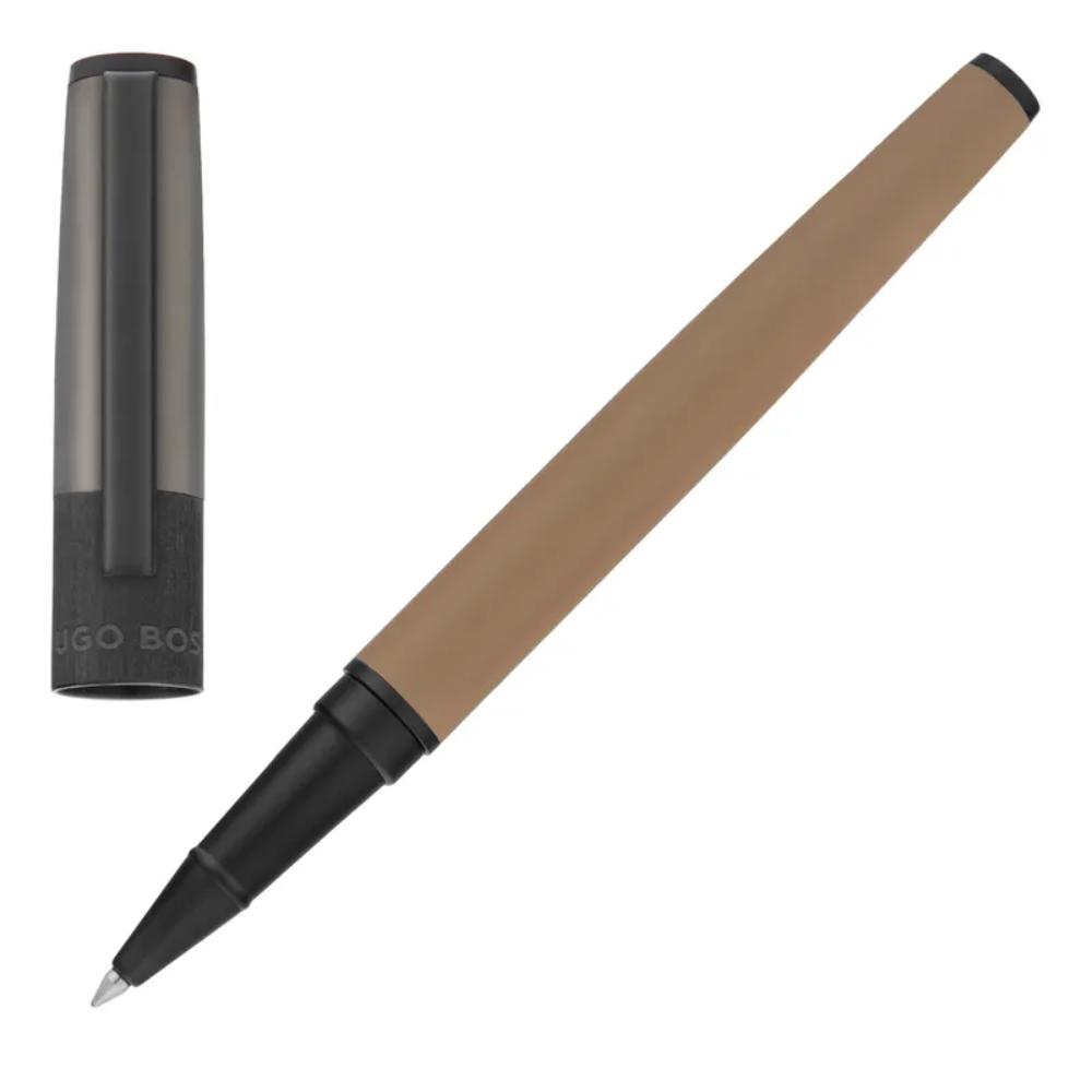 قلم رولربال أسود من هوغو بوس، طراز جير بالانس – HBPEN-0098