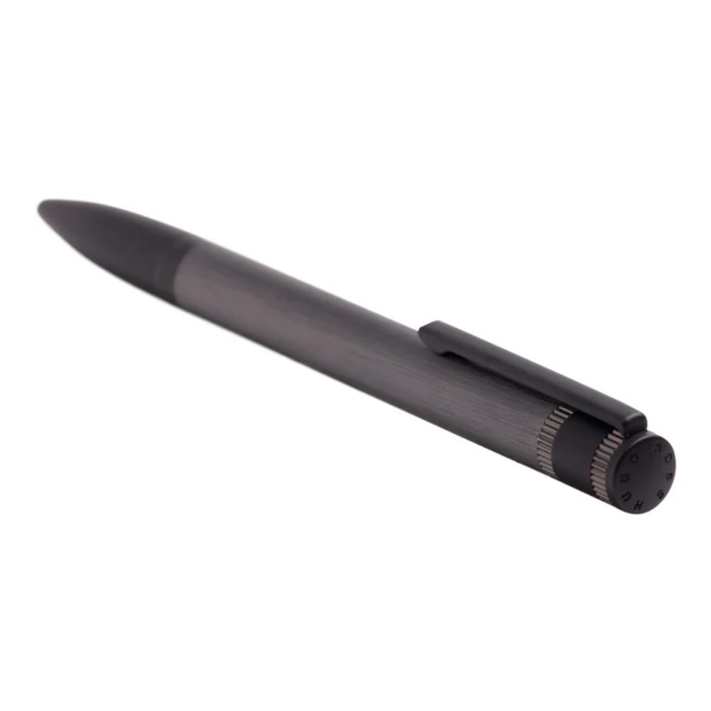 قلم هوغو بوس إكسبلور بال بوينت رمادي مصقول، رمادي متوسط HBPEN-0115