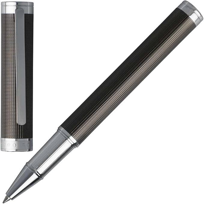 Hugo Boss Column Rollerball Pen - Black HBPEN-0119
