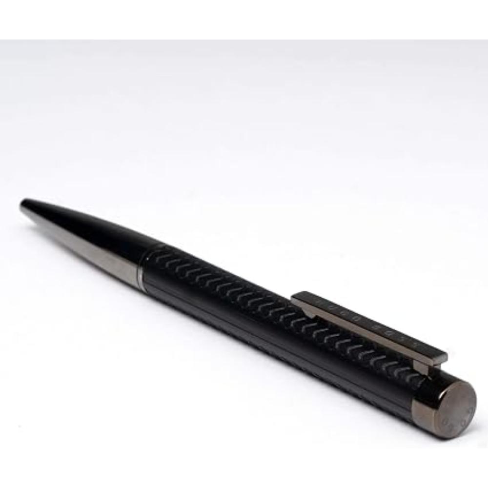 قلم هوغو بوس تاير بال بوينت أسود HBPEN-0122