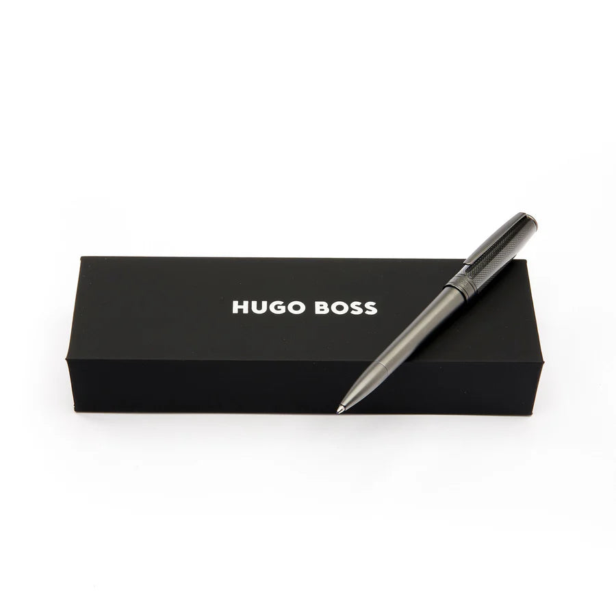 Hugo Boss Grey Ballpoint Pen - HBPEN-0079