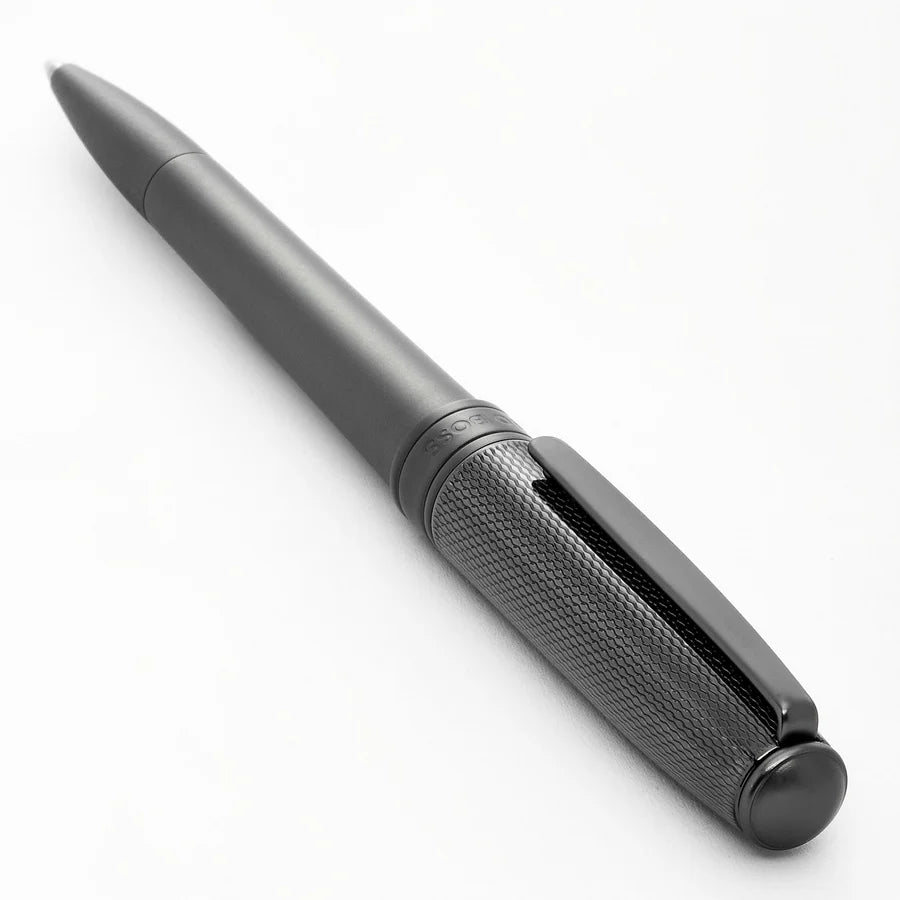 Hugo Boss Grey Ballpoint Pen - HBPEN-0079