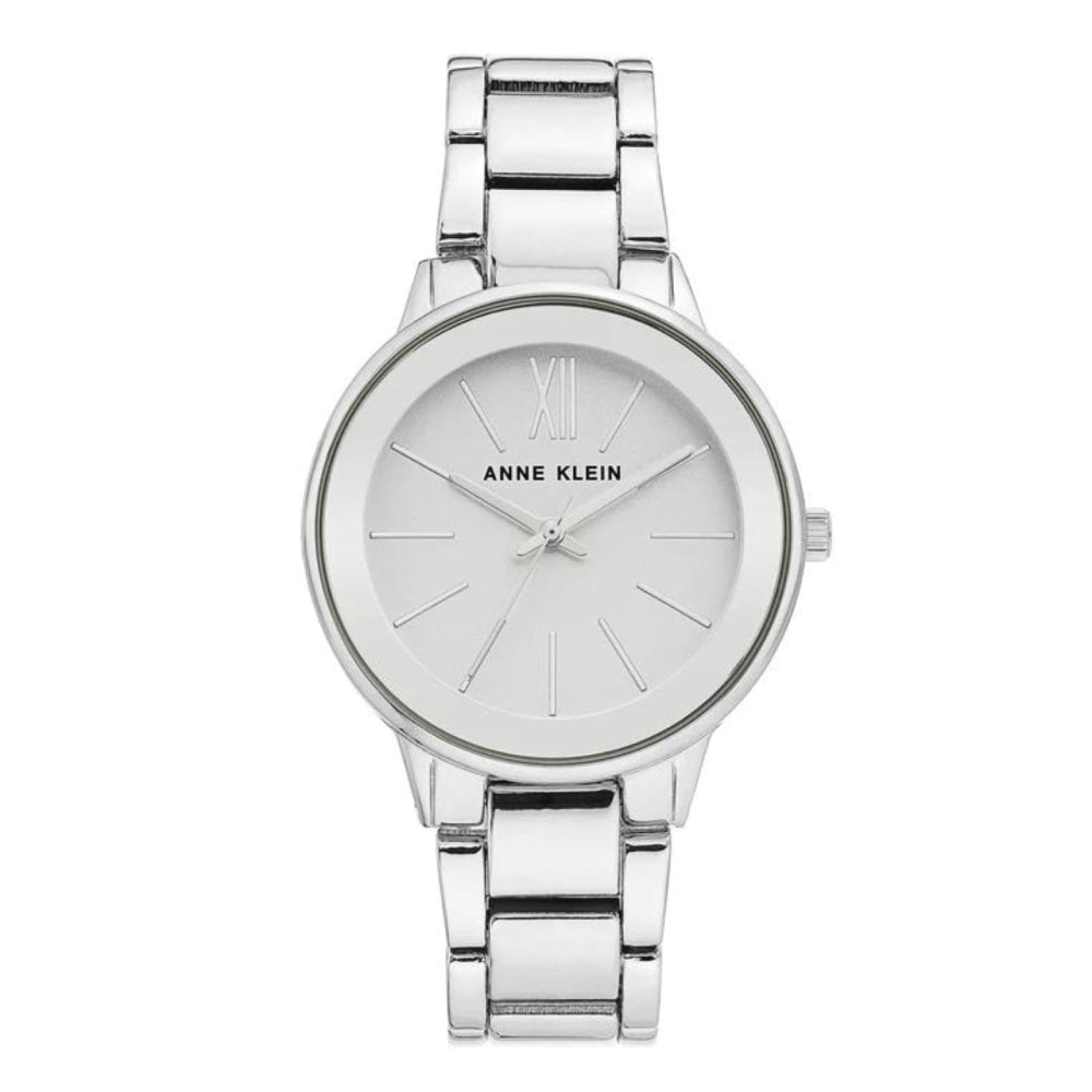 Anne Klein Women's Quartz Watch, Silver Dial - AK-0255