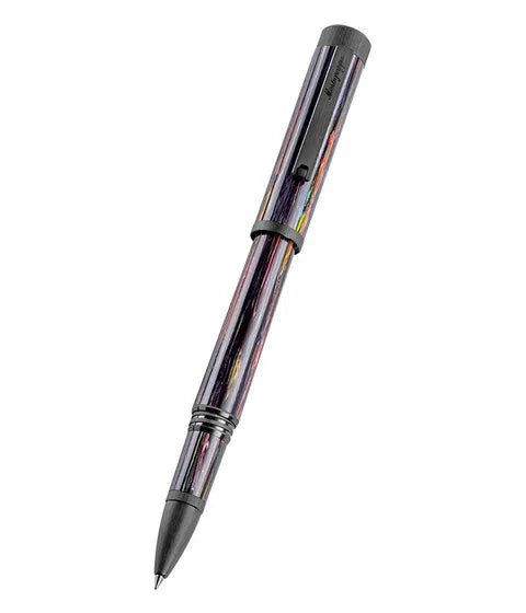 Montegrappa Zero Zodiac Aquarius Rollerball Pen Matte Black - MGPN-0060