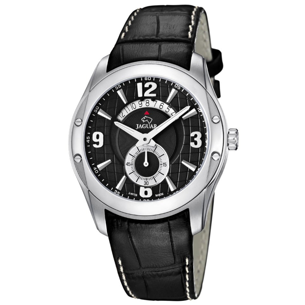 Jaguar Men's Quartz Watch with Black Dial - J617/J