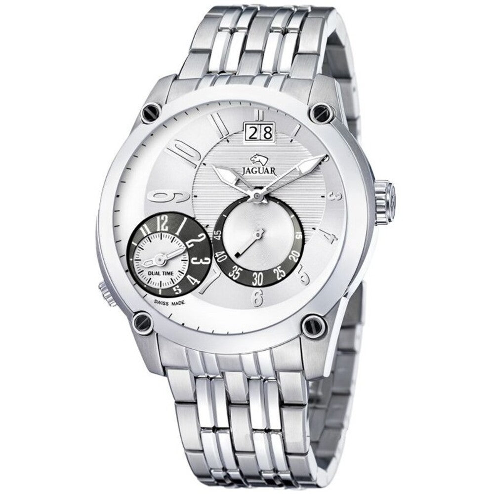Jaguar Men's Quartz Watch with Silver Dial - J629/A