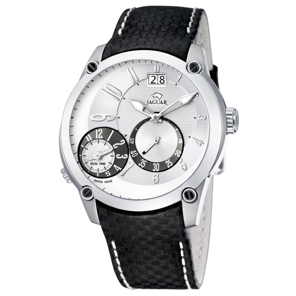 Jaguar Men's Watch, Quartz Movement, Silver Dial - J630/A