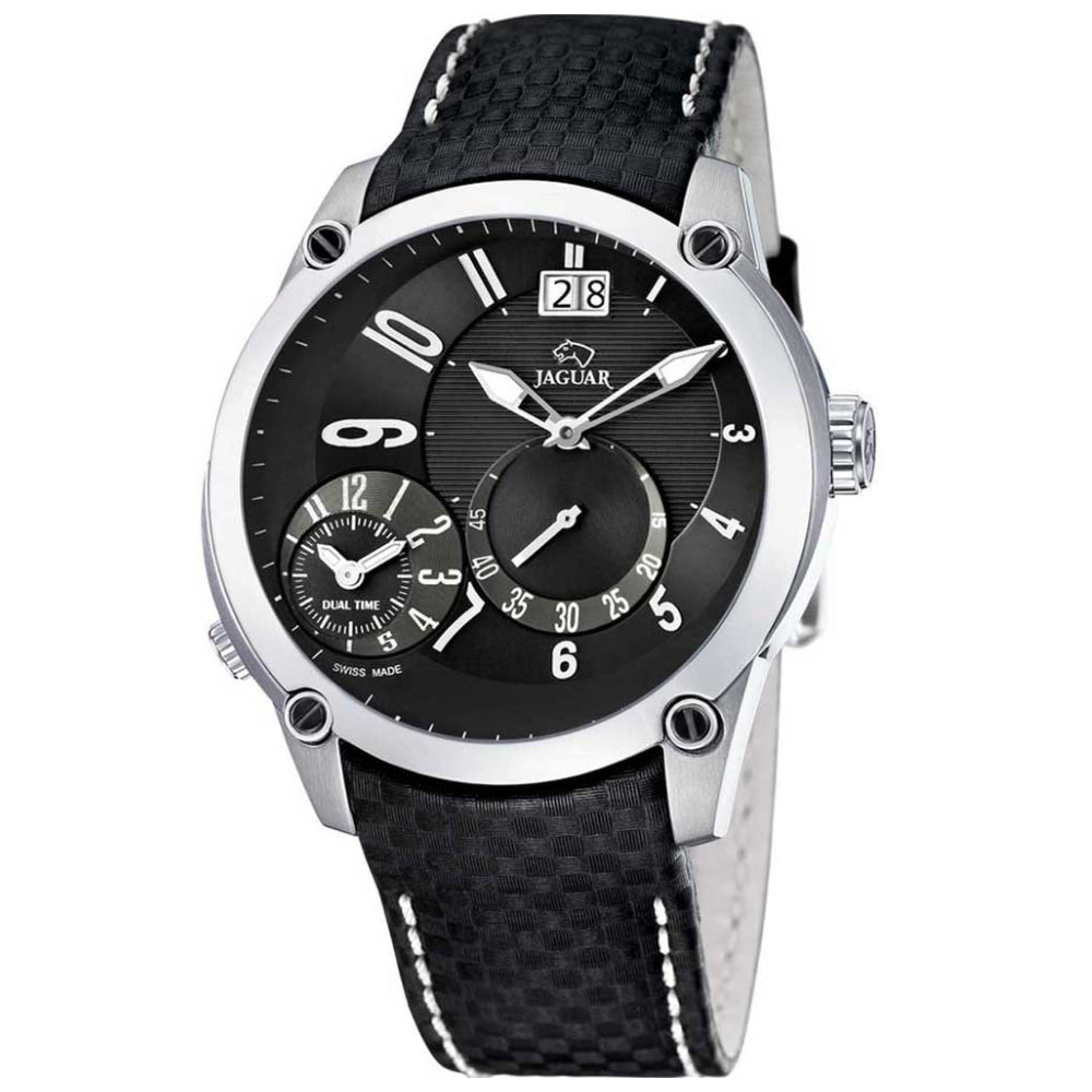Jaguar Men's Quartz Watch with Black Dial - J630/D