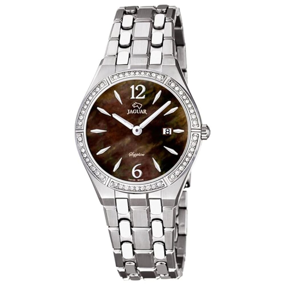 Jaguar Women's Watch, Quartz Movement, Brown Dial - J673/2