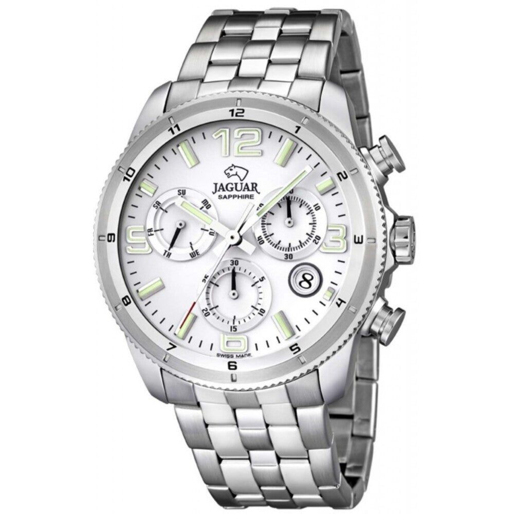 Jaguar Men's Watch, Quartz Movement, White Dial - J687/1