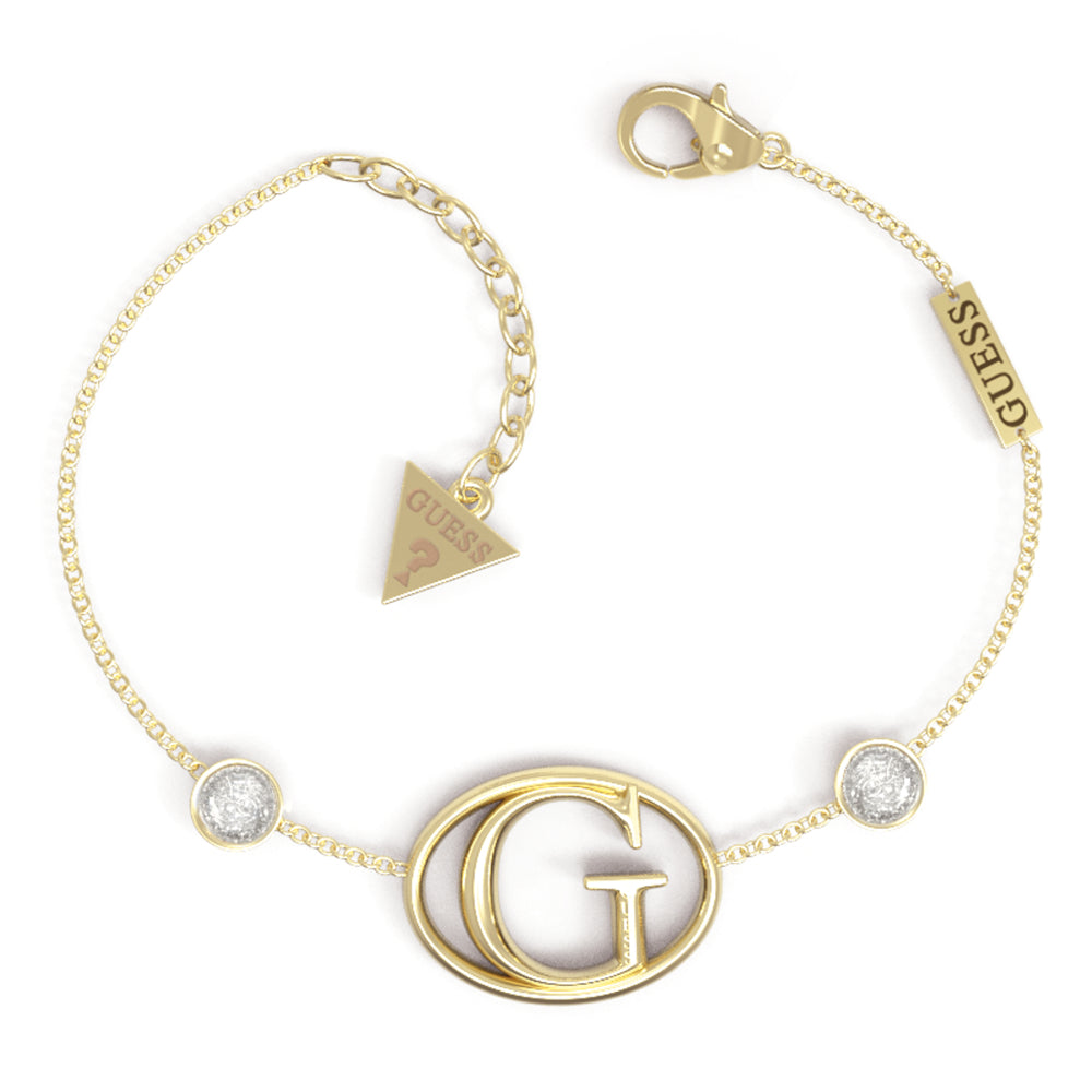 Guess Women's Gold Bracelet - JUBB01047J-1