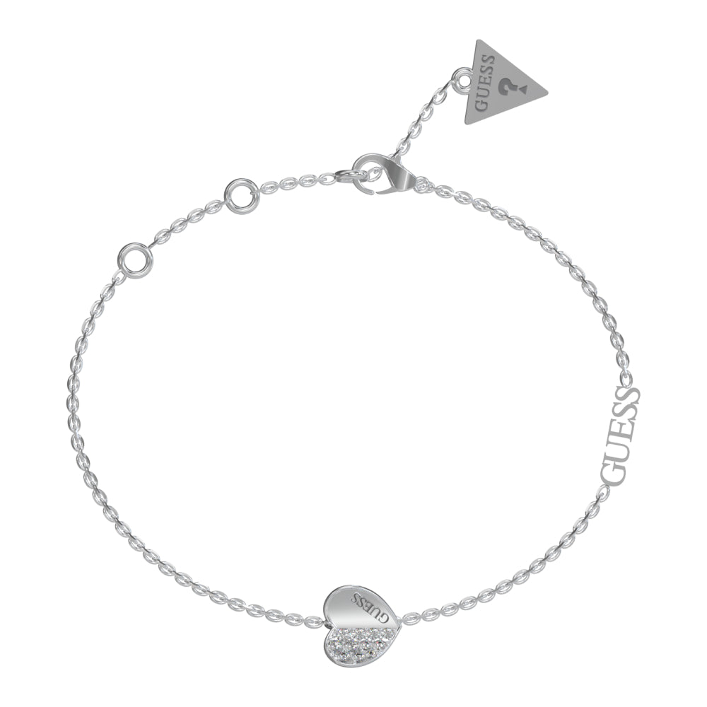 Guess Women's Silver Bracelet - JUBB03036J-26