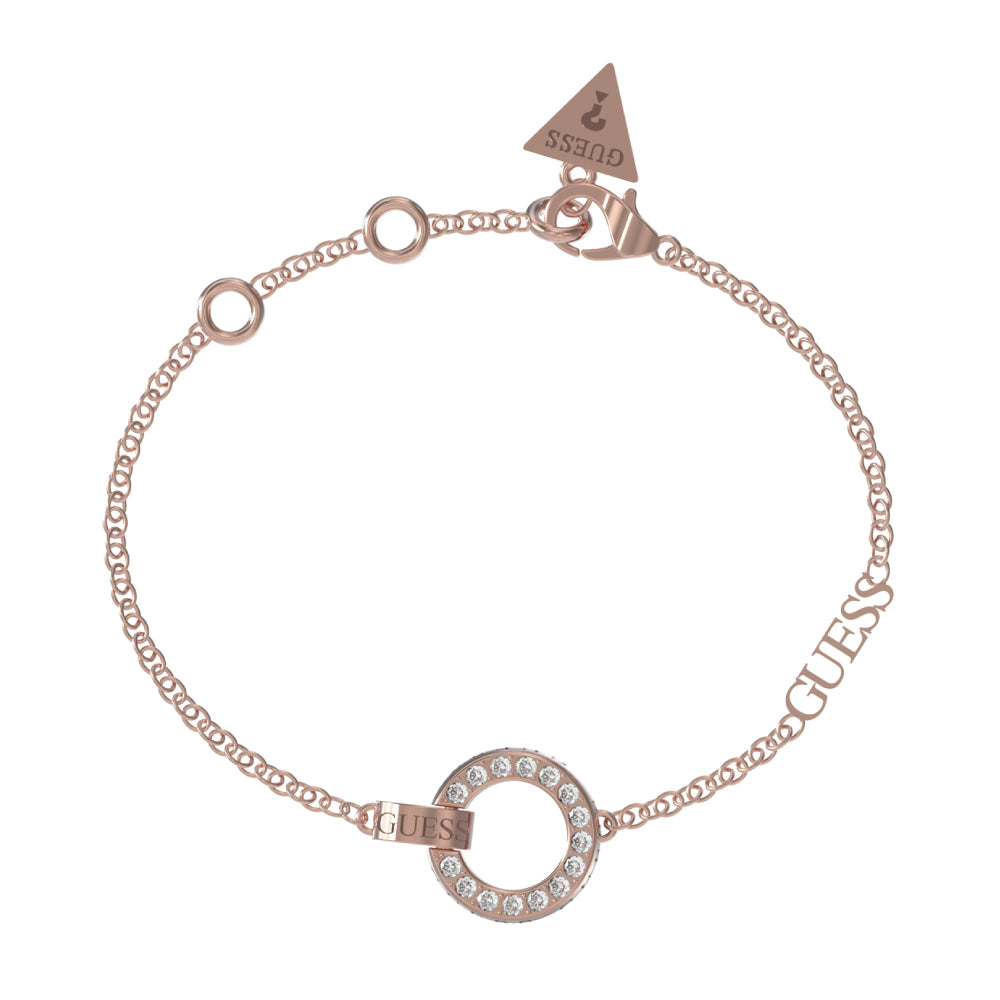 Guess Rose Gold Bracelet for Women - JUBB03162J-39