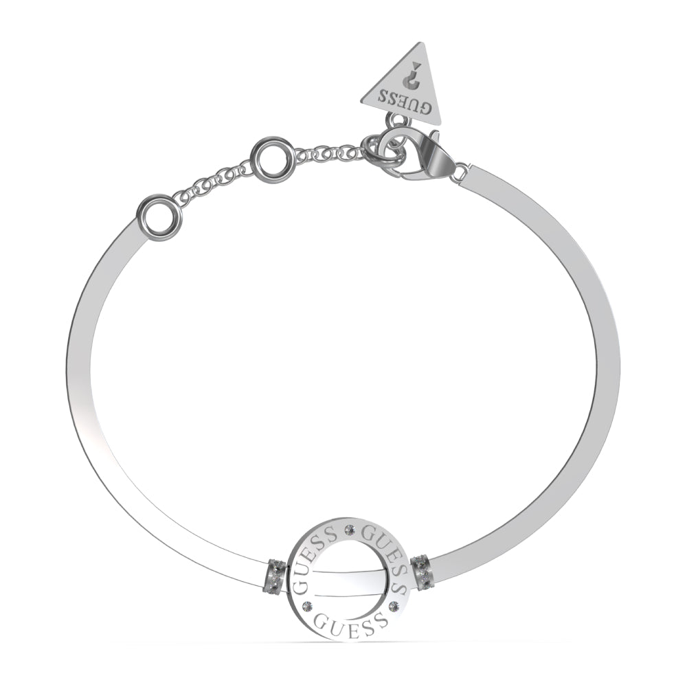 Guess Women's Silver Bracelet - JUBB03172J-42